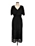 FLORET STUDIOS 100% Polyester Black Cocktail Dress Size L - photo 1