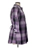 Apt. 9 Plaid Purple 3/4 Sleeve Button-Down Shirt Size L - photo 4