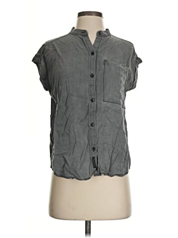 CALVIN KLEIN JEANS Sleeveless Button-Down Shirt (view 1)