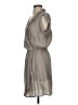 Zara Basic Solid Gray Casual Dress Size XS - photo 5