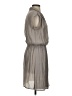 Zara Basic Solid Gray Casual Dress Size XS - photo 4