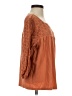 J.Crew 100% Cotton Orange 3/4 Sleeve Blouse Size S - photo 4