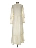 Lost + Wander 100% Polyester Ivory Casual Dress Size M - photo 2