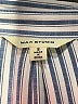 Max Studio Stripes Blue 3/4 Sleeve Blouse Size S - photo 7