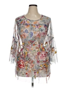 Johnny Was 3/4 Sleeve Blouse