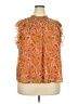Carolina Belle 100% Polyester Orange Sleeveless Blouse Size 2X (estimated) - photo 1