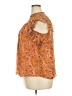Carolina Belle 100% Polyester Orange Sleeveless Blouse Size 2X (estimated) - photo 5