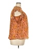 Carolina Belle 100% Polyester Orange Sleeveless Blouse Size 2X (estimated) - photo 4
