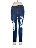Wild Fable Hearts Blue Jeans Size 16 - photo 1