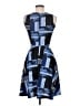 Tibi Graphic Blue Casual Dress Size 8 - photo 2