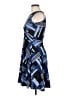 Tibi Graphic Blue Casual Dress Size 8 - photo 5