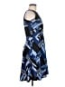 Tibi Graphic Blue Casual Dress Size 8 - photo 4