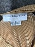 Never Fully Dressed 100% Polyester Metallic Gold Cocktail Dress Size 14 - photo 6