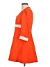 Maje Orange Cocktail Dress Size Med (2) - photo 5