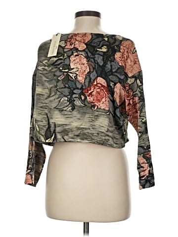 Tracy Reese 3/4 Sleeve T-Shirt (view 2)