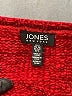 Jones New York 100% Polyester Solid Red Pullover Sweater Size S - photo 7