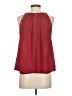 Fun2Fun 100% Polyester Burgundy Sleeveless Blouse Size S - photo 2