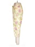 Talbots Floral Yellow Casual Pants Size 8 - photo 5