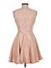 Cals 100% Polyester Hearts Pink Orange Cocktail Dress Size S - photo 2