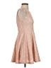 Cals 100% Polyester Hearts Pink Orange Cocktail Dress Size S - photo 4