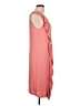 Three Dots Pink Casual Dress Size L - photo 4