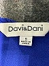 Davi & Dani 100% Rayon Blue Sleeveless Blouse Size S - photo 7