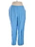 Kasper Solid Blue Casual Pants Size 14W - photo 1