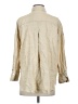 Zara Tan Long Sleeve Button-Down Shirt Size S - photo 2
