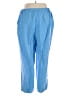 Kasper Solid Blue Casual Pants Size 14W - photo 2