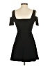 Monteau Solid Black Cocktail Dress Size S - photo 2