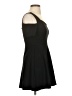 Monteau Solid Black Cocktail Dress Size S - photo 4