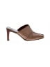 Nicole Brown Tan Mule/Clog Size 6 1/2 - photo 1
