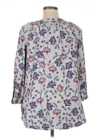 Como Vintage 3/4 Sleeve Blouse (view 2)