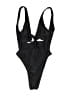 Unbranded Graphic Black One Piece Swimsuit Size S - photo 2