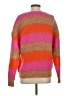 27 miles Color Block Pink Pullover Sweater Size S - photo 2