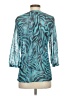 Chico's Teal 3/4 Sleeve Blouse Size Sm (0) - photo 2