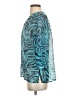 Chico's Teal 3/4 Sleeve Blouse Size Sm (0) - photo 5