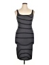 Popular Basics Stripes Black Casual Dress Size XL - photo 1
