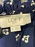 Ann Taylor LOFT Outlet 100% Polyester Blue Long Sleeve Blouse Size M - photo 7