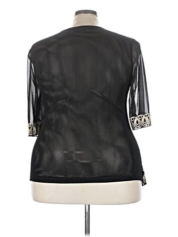 Simply Couture 3/4 Sleeve Blouse (view 2)
