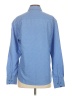 Assorted Brands Polka Dots Blue Long Sleeve Button-Down Shirt Size S - photo 2