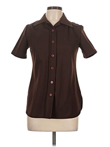 Machine Short Sleeve Blouse (view 1)