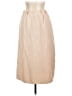 Unbranded 100% Polyester Solid Tan Casual Skirt Size L - photo 2