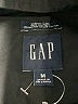 Gap 100% Cotton Solid Black Long Sleeve Button-Down Shirt Size M - photo 7