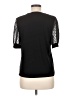 CeCe Black Short Sleeve Top Size M - photo 2