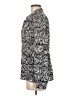 East5th 100% Polyester Paisley Silver Long Sleeve Blouse Size M - photo 5