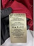 Burberry 100% Polyester Red Burgundy Cropped Jacket Size 4 - photo 10