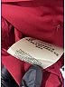 Burberry 100% Polyester Red Burgundy Cropped Jacket Size 4 - photo 3