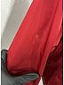 Burberry 100% Polyester Red Burgundy Cropped Jacket Size 4 - photo 5
