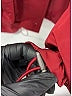 Burberry 100% Polyester Red Burgundy Cropped Jacket Size 4 - photo 9